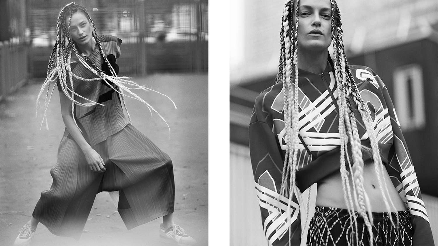 Blog - Black and White Real photographies of Smith Vanders in a fashion story for 160g. BOOCLE